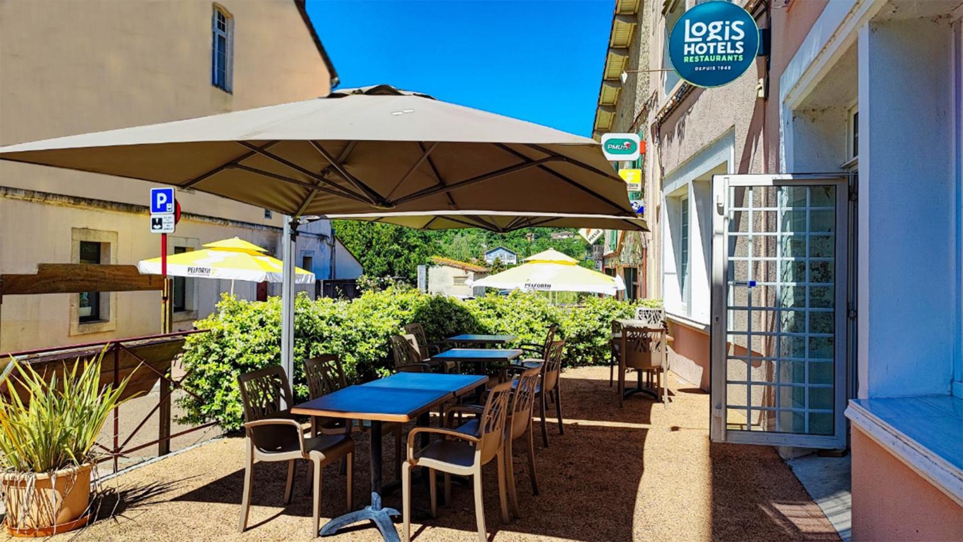 Logis Grand Hotel Pelisson Nontron Exteriör bild